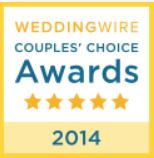 WeddingWire Couples Choice Award 2014